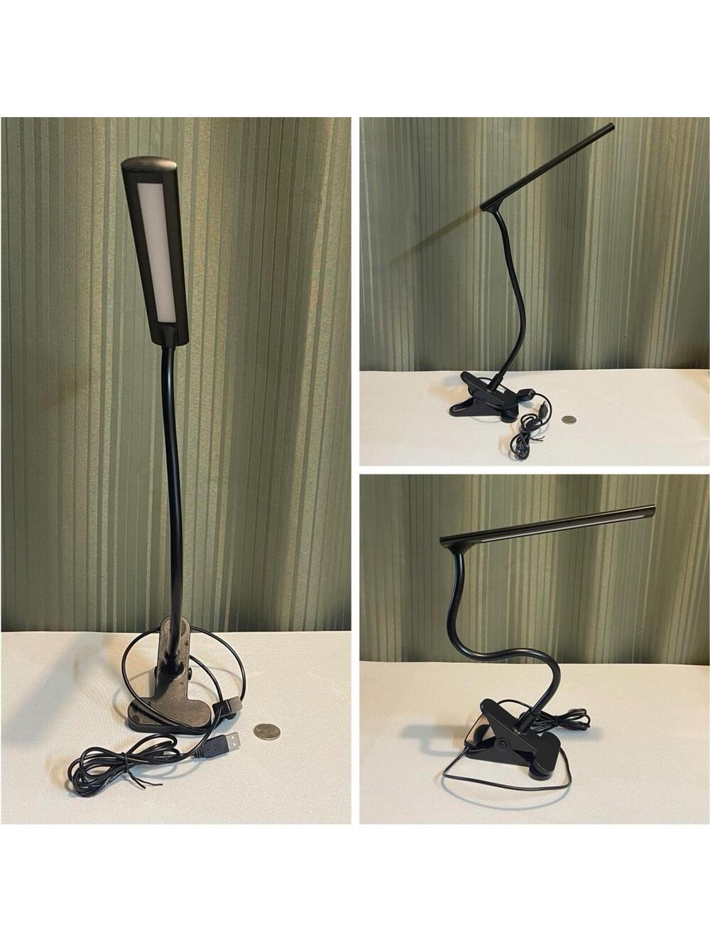 Black LED Lamp Clip-On Art Light for Artists